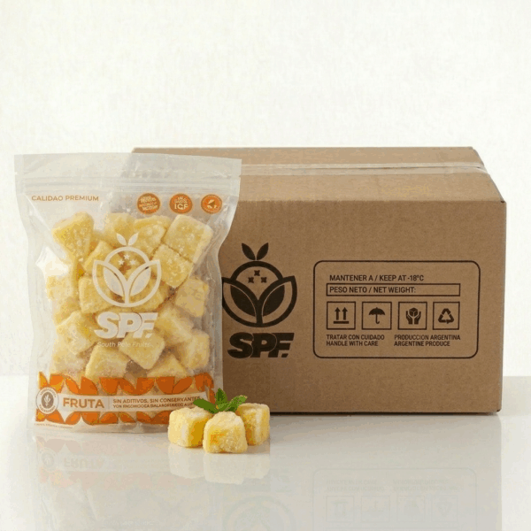 Caja x 13kg Anana IQF |1kg - Imagen 1