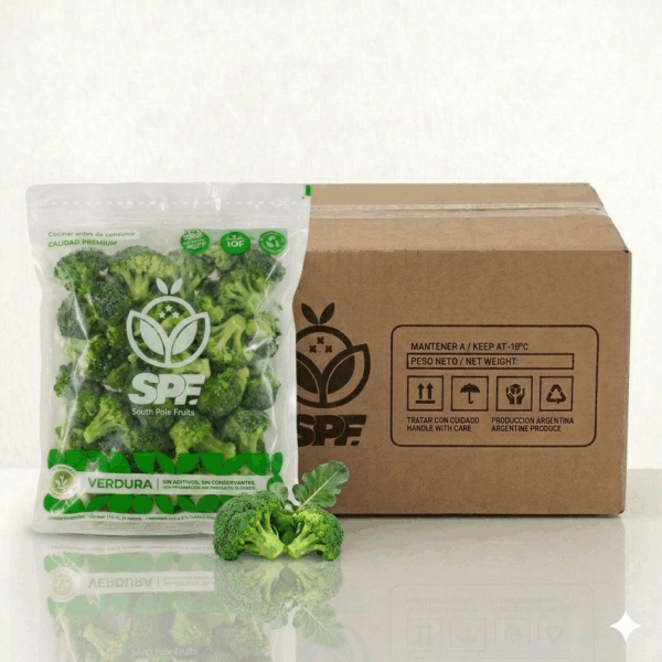 brocolicaja Caja x 8kg Brocoli IQF |16u. x 500gr - Imagen 1