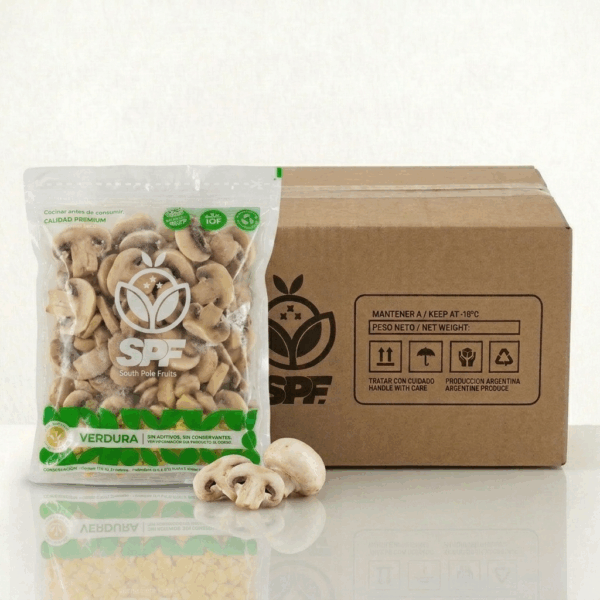Caja x 12kg Champignon IQF |1kg - Imagen 1